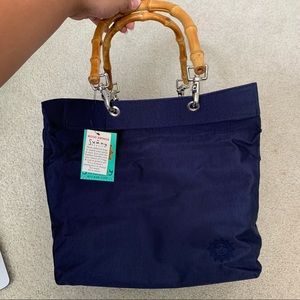 SUNNY HAWAII Bamboo Handle Interchangeable Purse